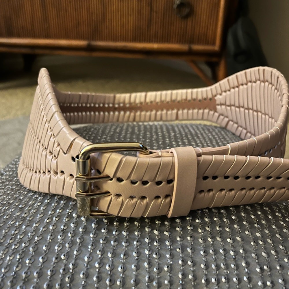 Wide Woven Belt